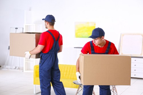 House movers planning a residential move in New Barnet