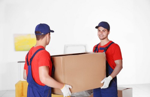 Local removals vehicle serving homes in New Barnet