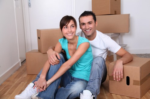 Commercial moving truck for business transport in New Barnet