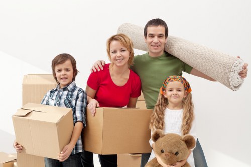 Removal van service for home moves in New Barnet