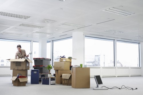 Risk assessment being carried out before a house move
