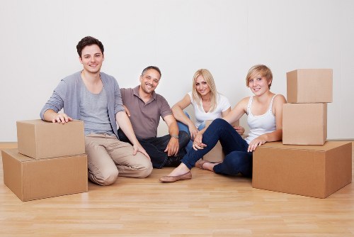 Office furniture removal service for a New Barnet commercial property