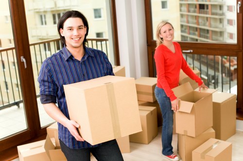 Local removalists planning access and parking for a New Barnet property